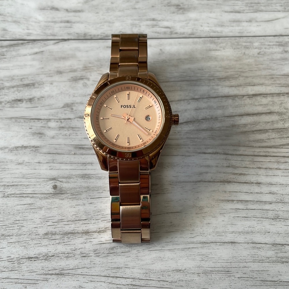Fossil Rose Gold Woman’s Watch